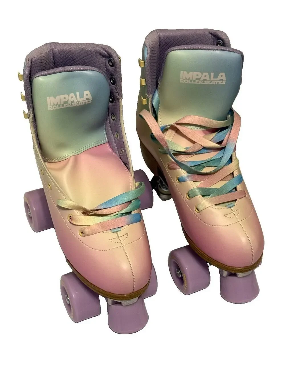 Impala Women's Quad Roller Skates Pastel Fade, Size 9 In Original Box